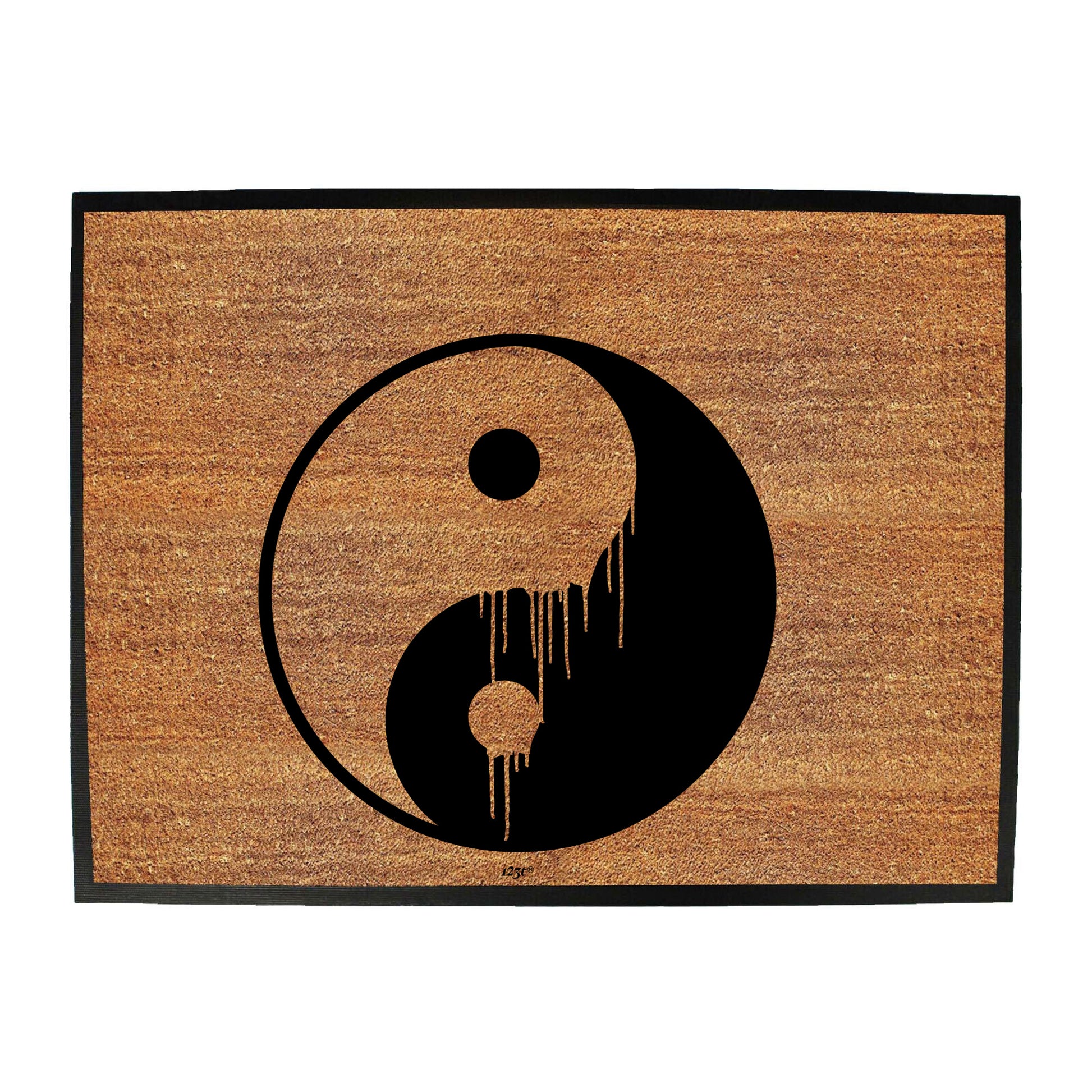 Yin Yang Dripping - Funny Novelty Doormat