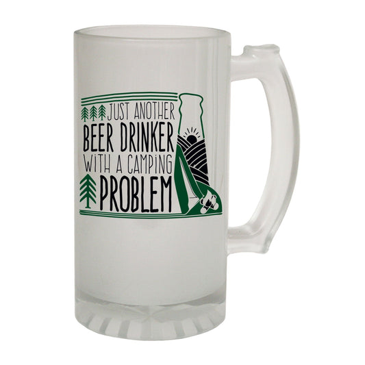 Just Another Beer Drinker - Novelty Funny Frosted Stein - Gift Boxed