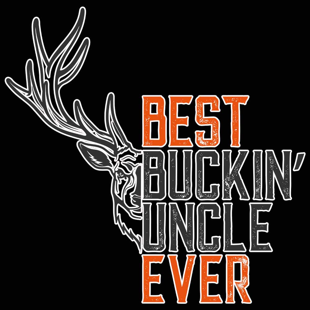 Best Buckin Uncle Ever - Mens 123t Funny T-Shirt Tshirts