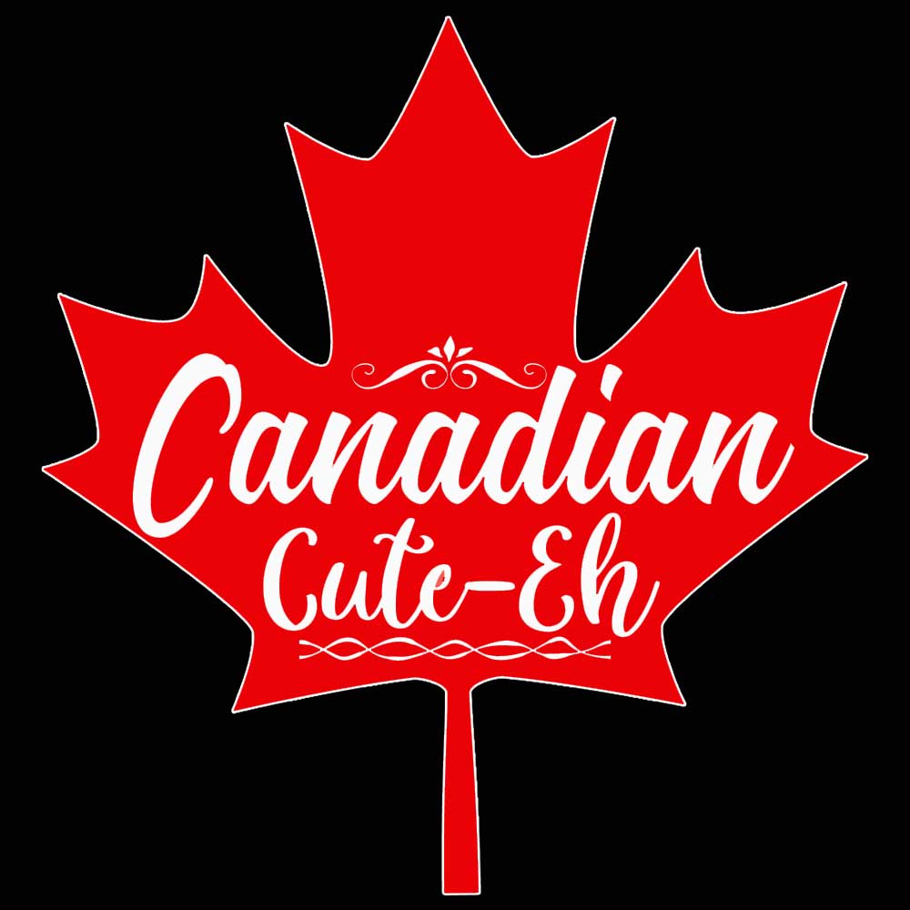 Canadian Cute Eh Canada - Mens 123t Funny T-Shirt Tshirts