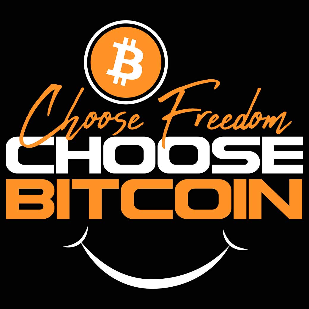 Choose Freedom Choose Bitcoin - Mens 123t Funny T-Shirt Tshirts
