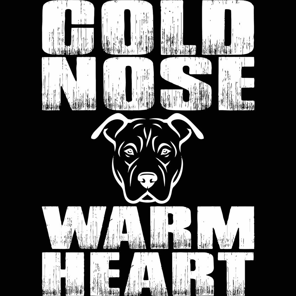Cold Nose Warm Heart Dog - Mens 123t Funny T-Shirt Tshirts