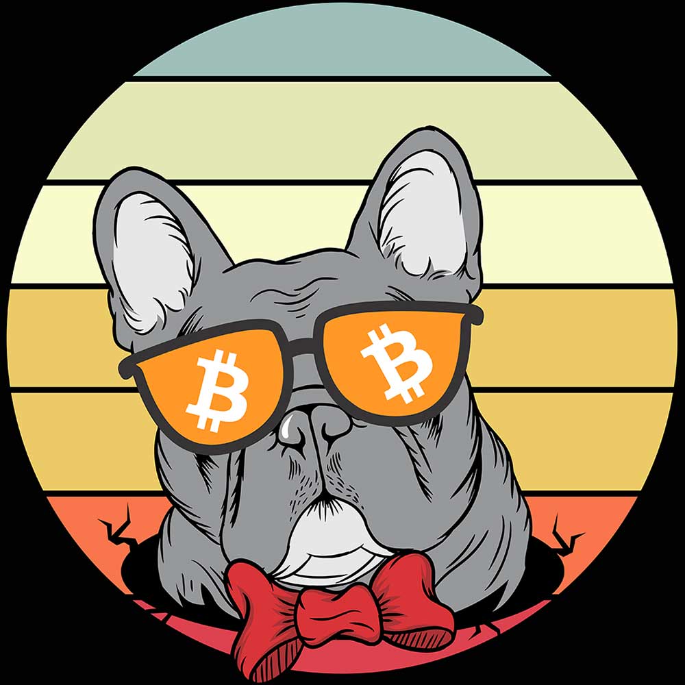 Dog Lovers Trade Bitcoin Vintage Design - Mens 123t Funny T-Shirt Tshirts