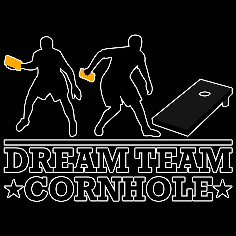 Dream Team Cornhole - Mens 123t Funny T-Shirt Tshirts