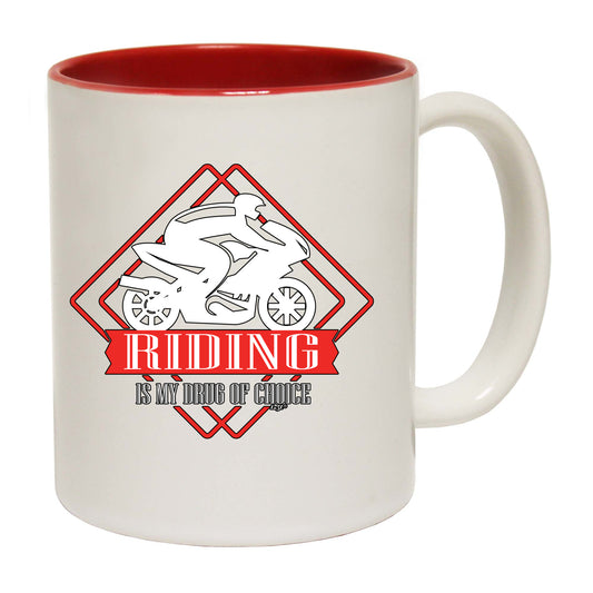 Riding Is My Choice Moto - Funny Coffee Mug