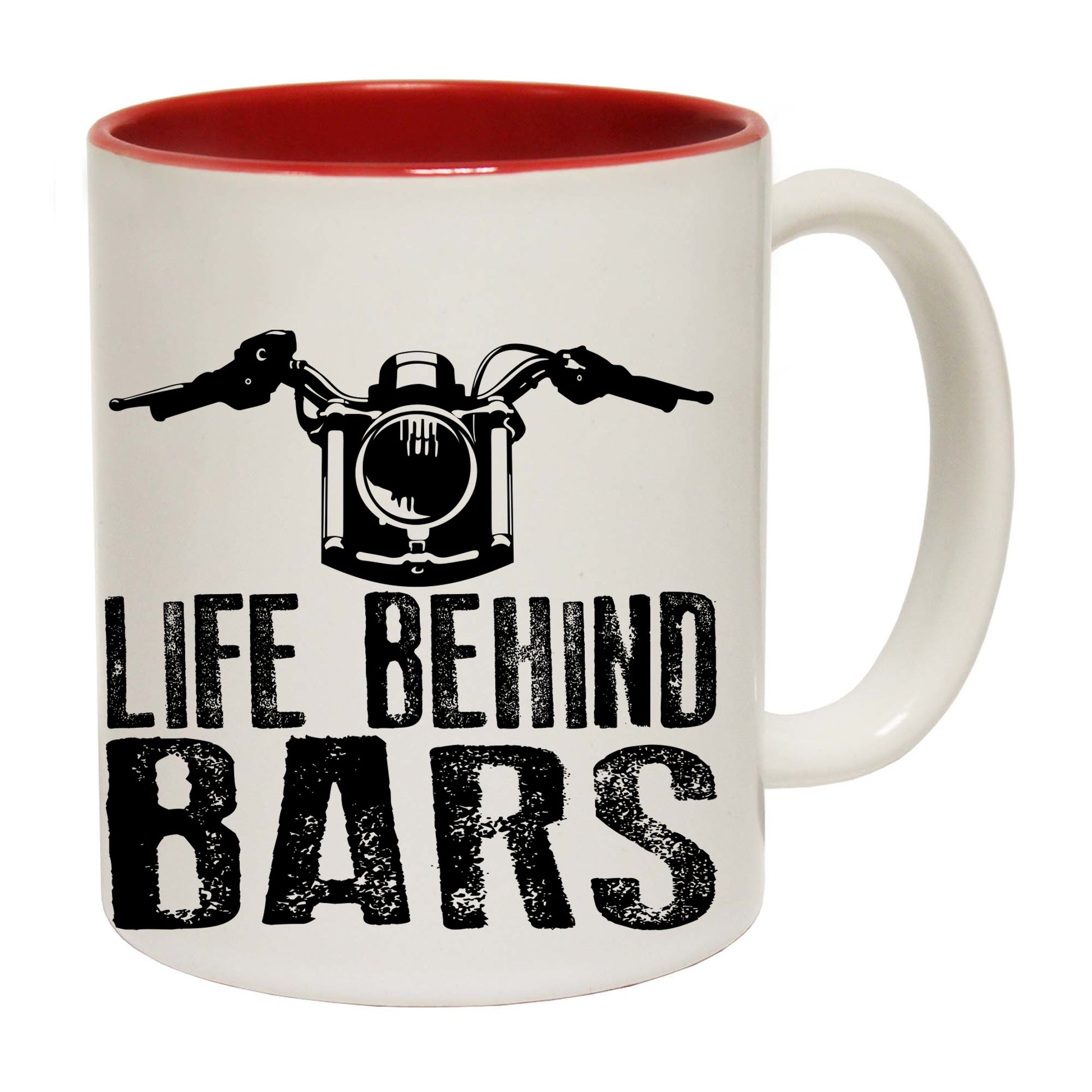 Life Behind Bars Moto - Funny Coffee Mug