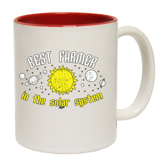 Best Farmer Solar System - Funny Coffee Mug