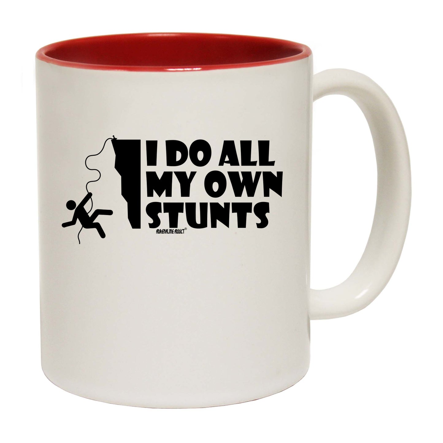 Aa I Do All My Own Stunts Climbing - Funny Coffee Mug