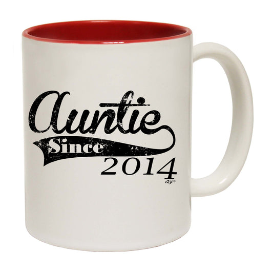 Auntie Since 2014 - Funny Coffee Mug