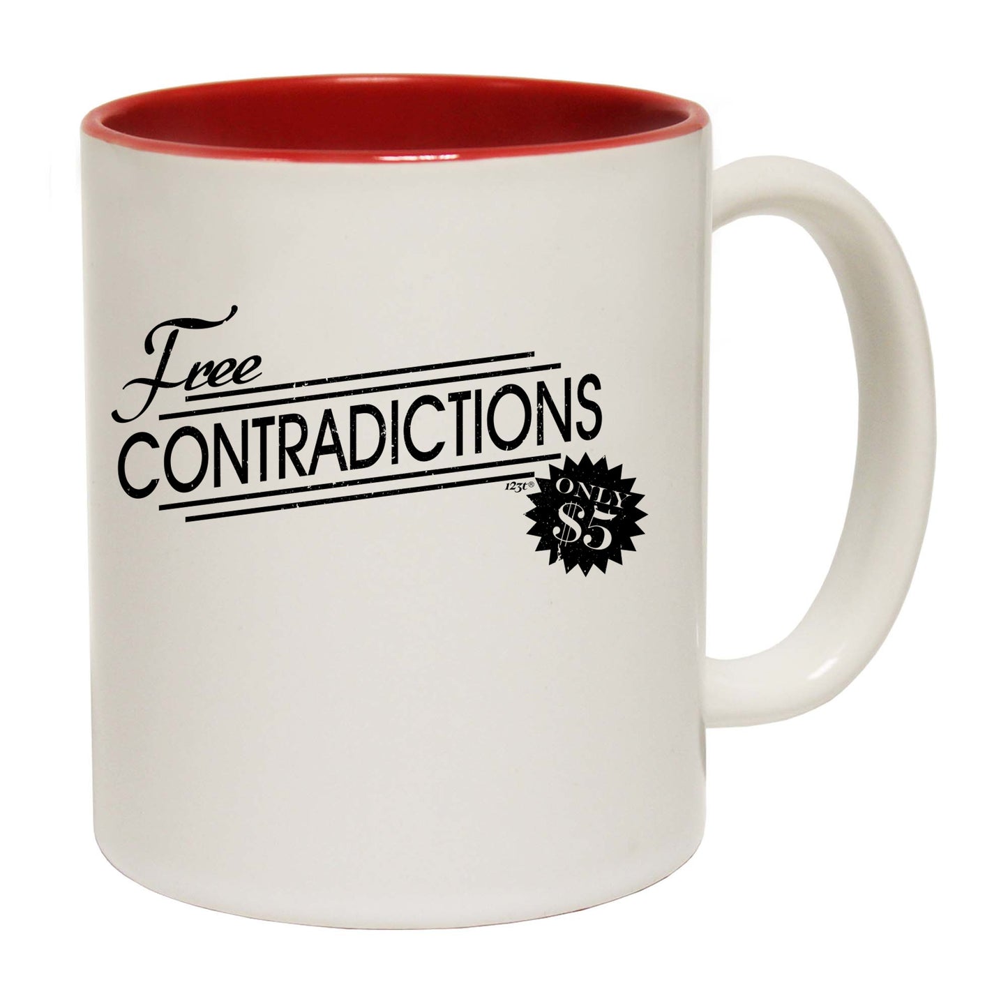 Free Contradictions - Funny Coffee Mug