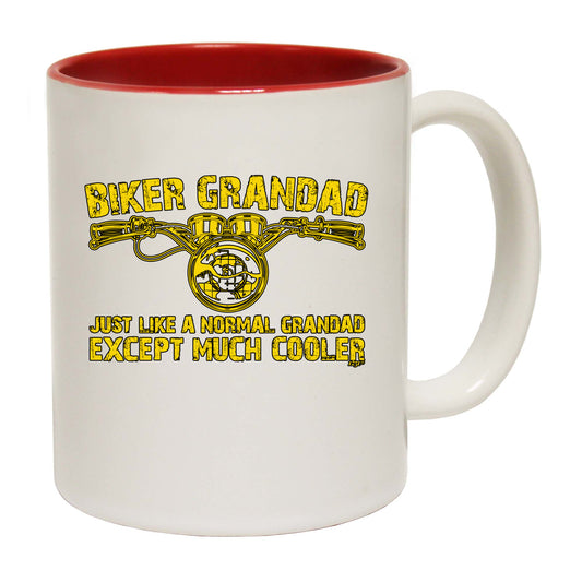 Biker Grandad - Funny Coffee Mug