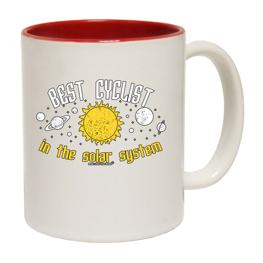 Rltw Best Cyclist In The Solar System - Funny Coffee Mug