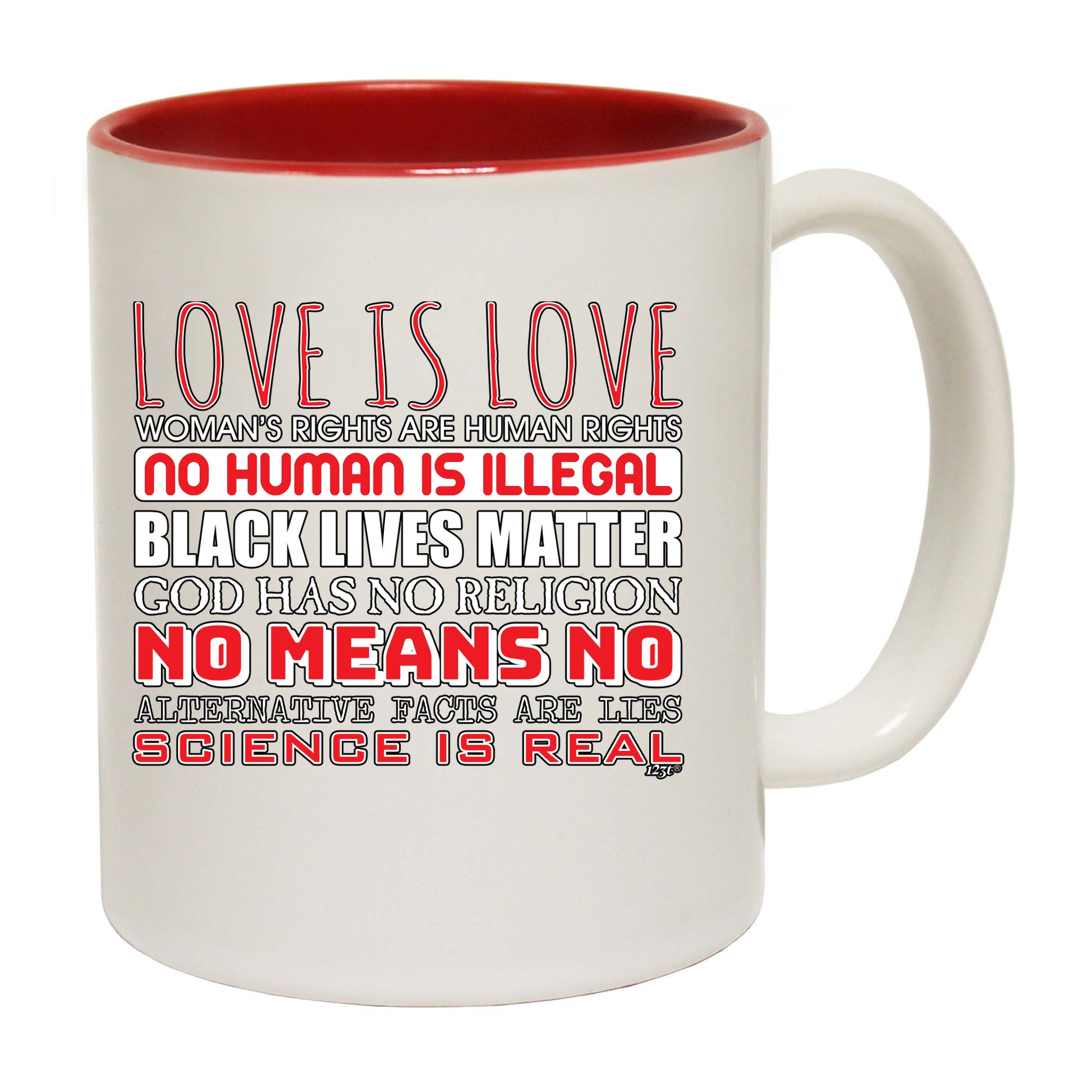 Love Is Love Statements - Funny Coffee Mug