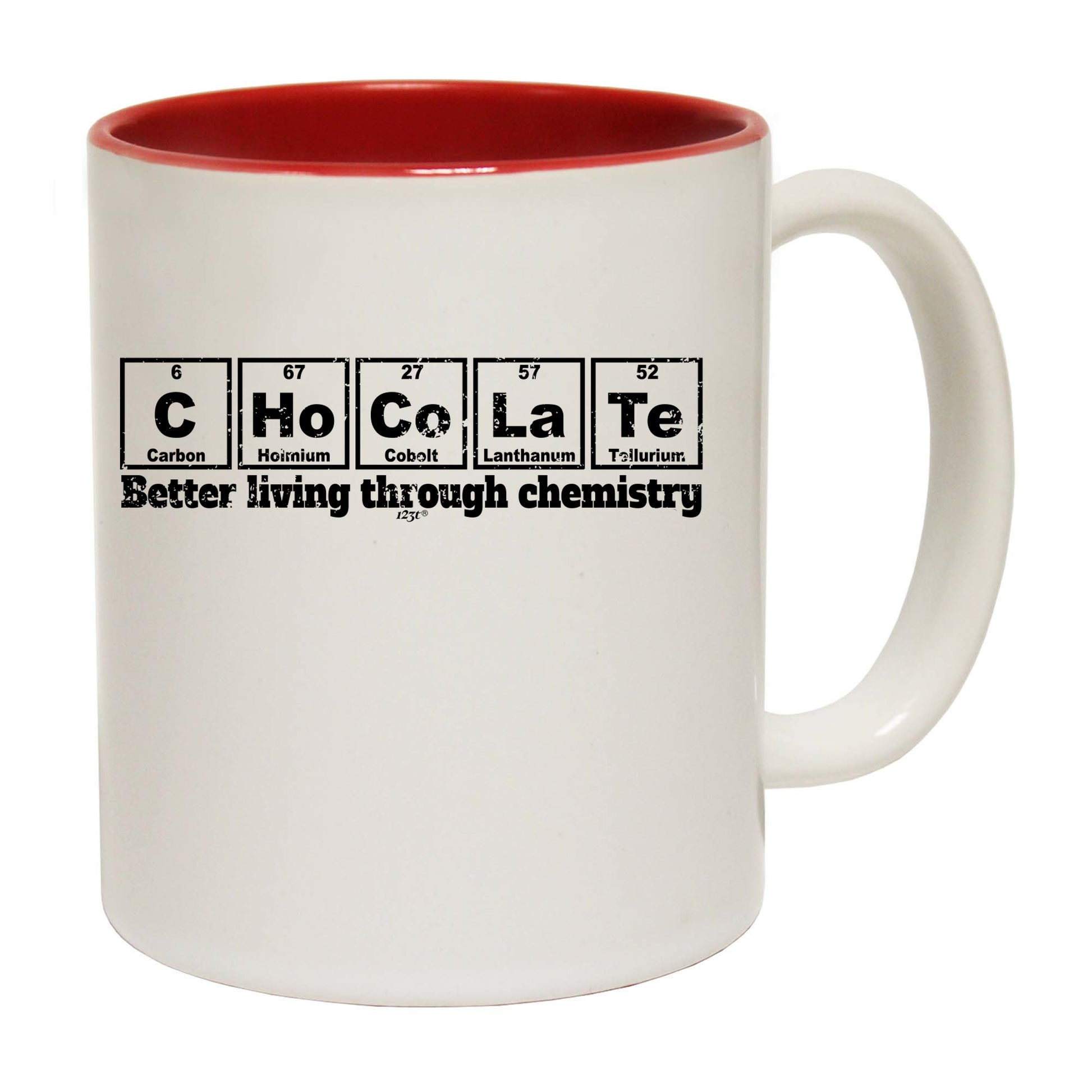 Chocolate Better Living Through Chemistry - Funny Coffee Mug