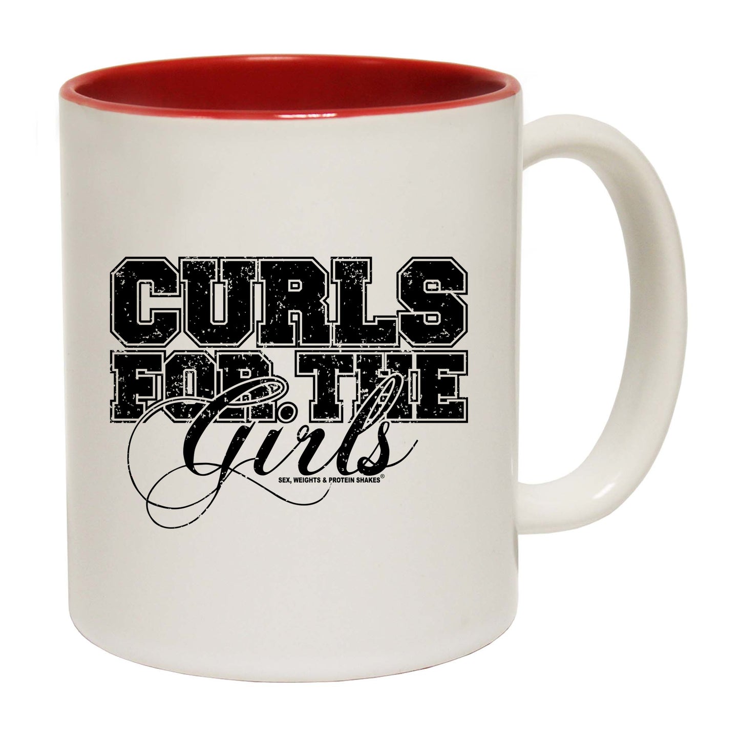 Swps Curls For The Gurls - Funny Coffee Mug