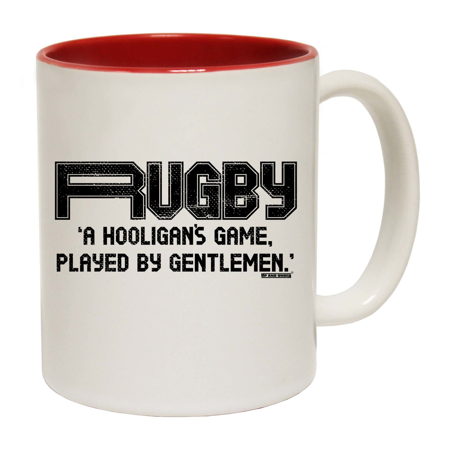 Uau Rugby Hooligans Game - Funny Coffee Mug