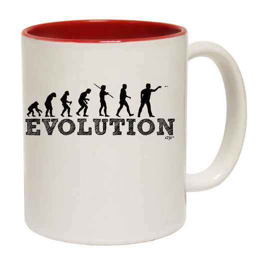 Evolution Darts - Funny Coffee Mug