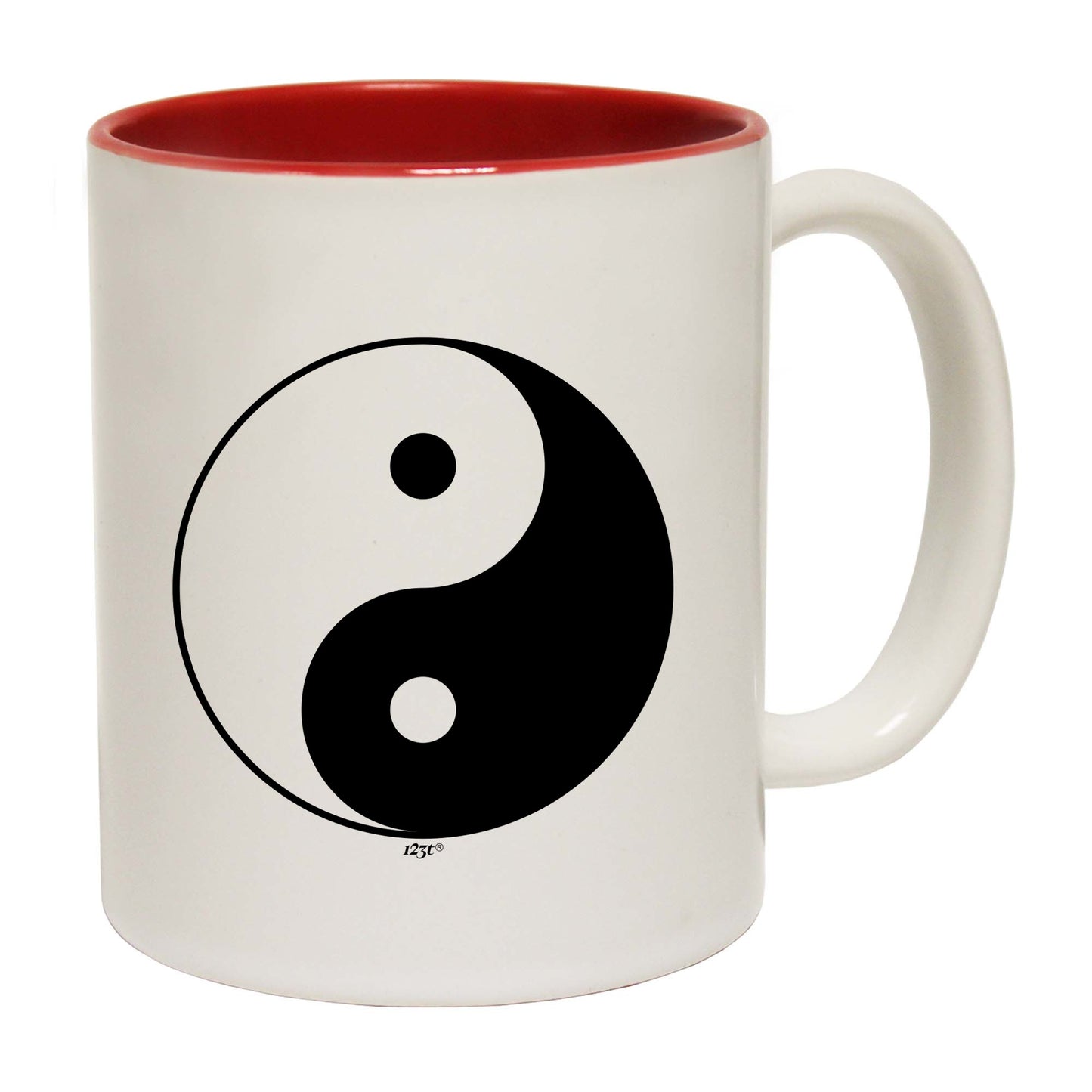 Yin Yang Solid - Funny Coffee Mug