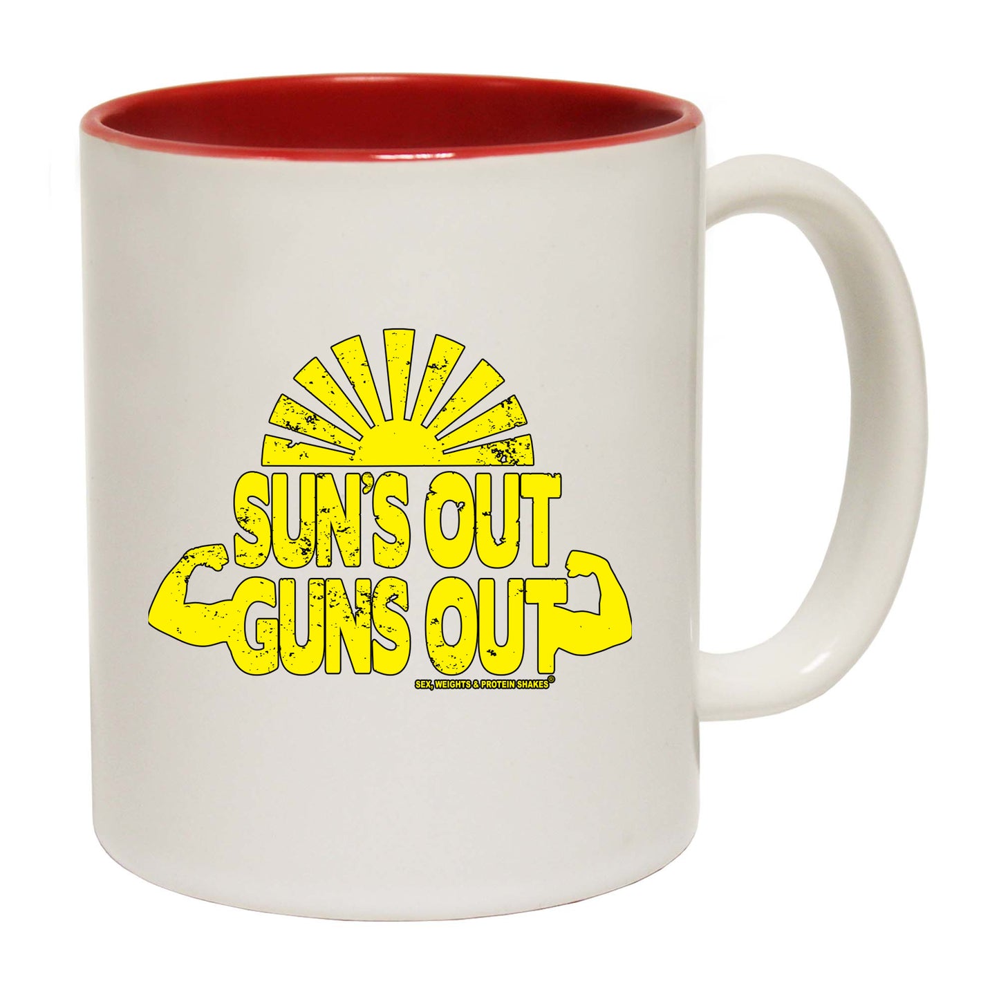 Swps Suns Out Guns Out - Funny Coffee Mug