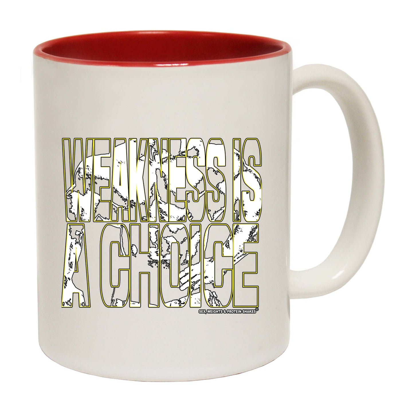 Swps Weakness Is A Choice - Funny Coffee Mug