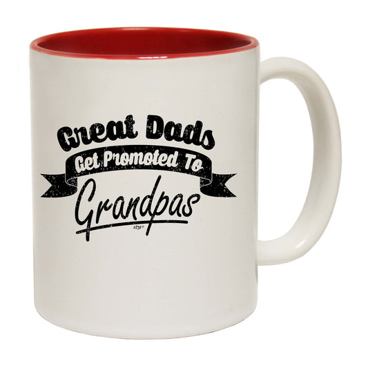 Great Dads Get Promoted - Funny Coffee Mug