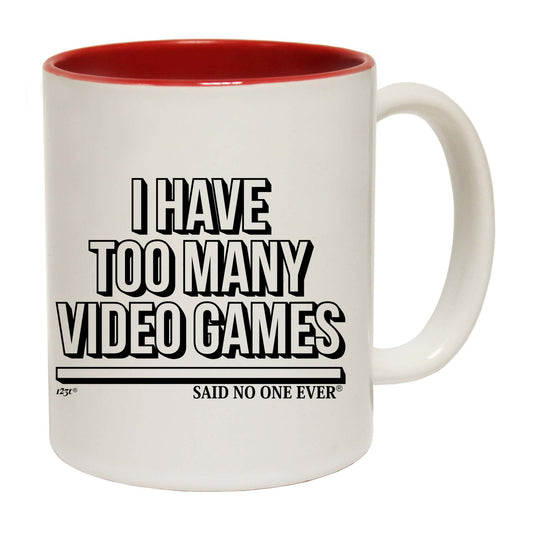 Have Too Many Video Games Snoe - Funny Coffee Mug