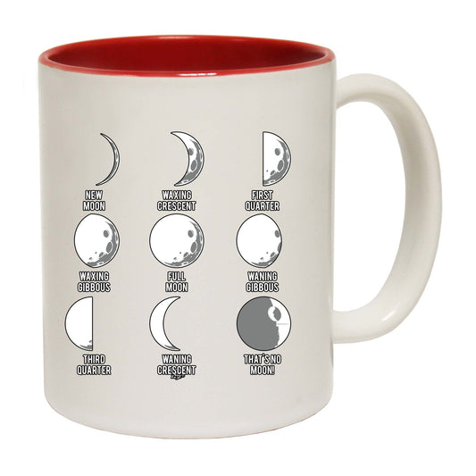 Moon Phases Thats No Moon - Funny Coffee Mug