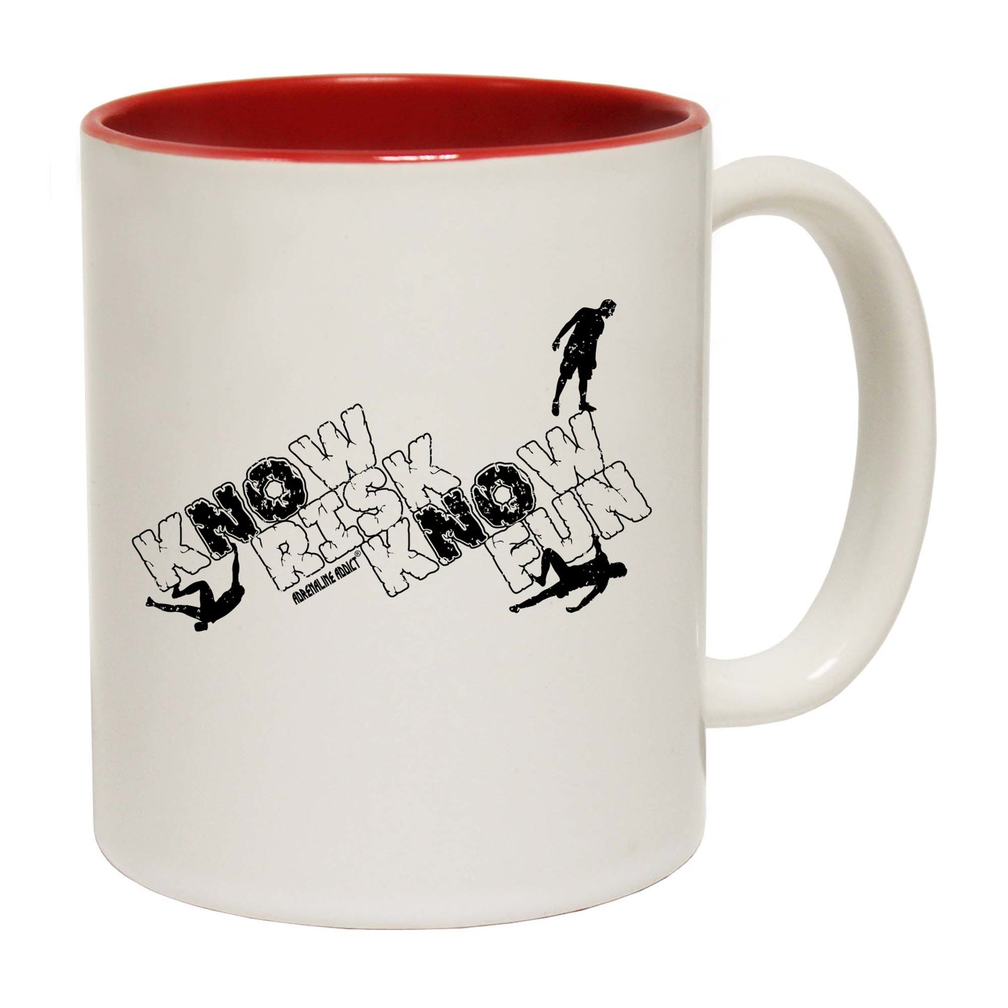 Aa Know Risk Know Fun - Funny Coffee Mug