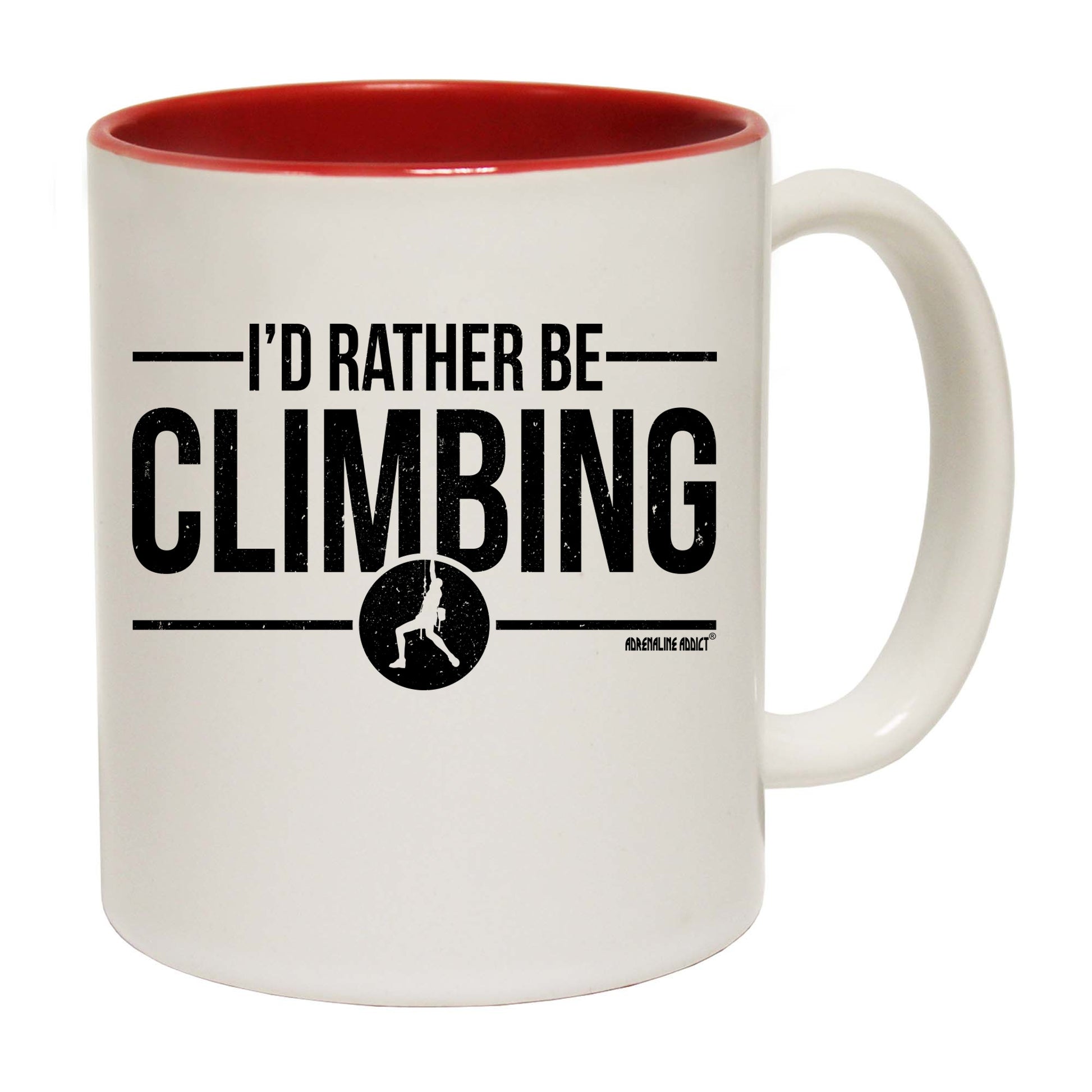 Aa Id Rather Be Climbing - Funny Coffee Mug