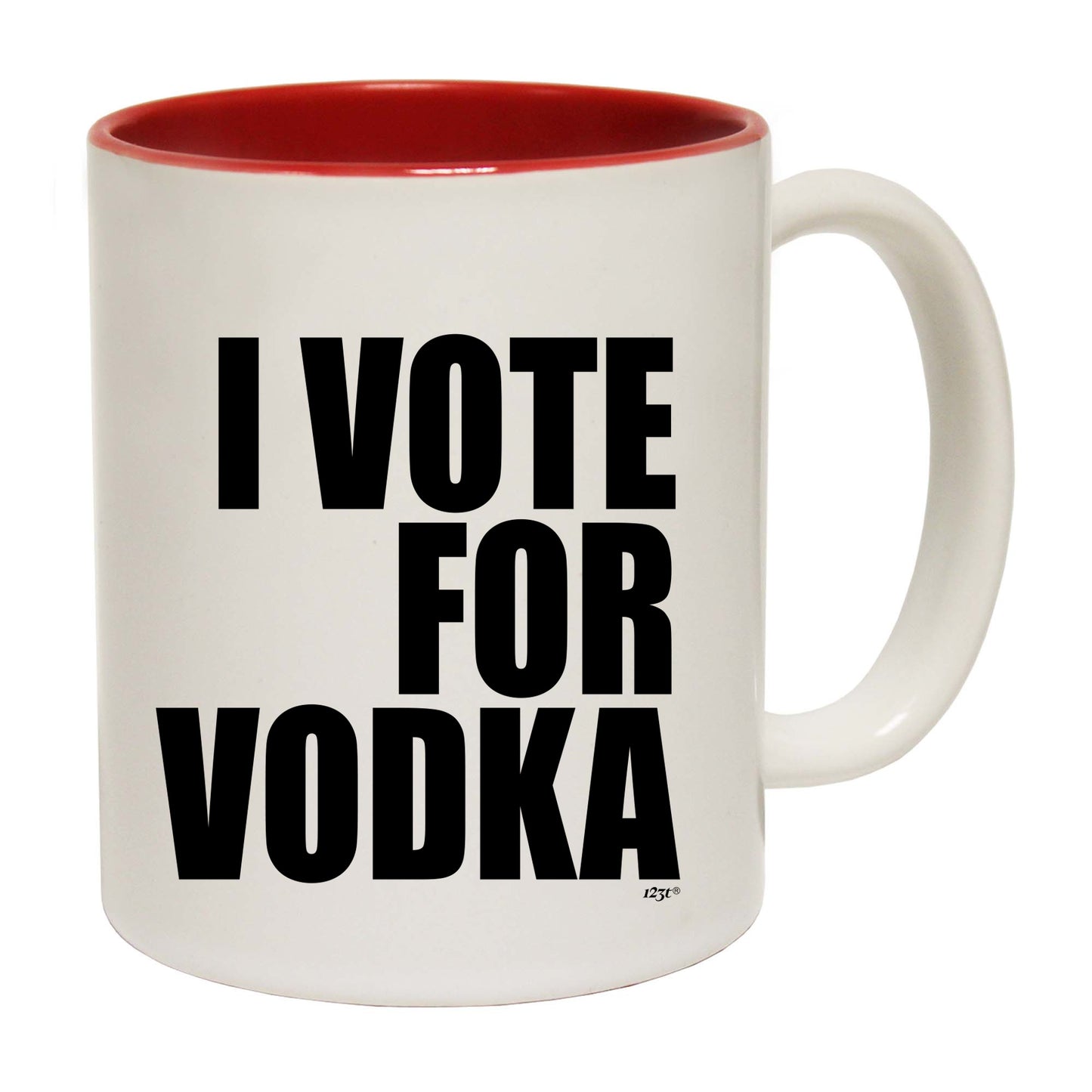 Vote For Vodka - Funny Coffee Mug