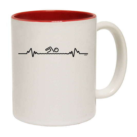 Swimming Pulse - Funny Coffee Mug