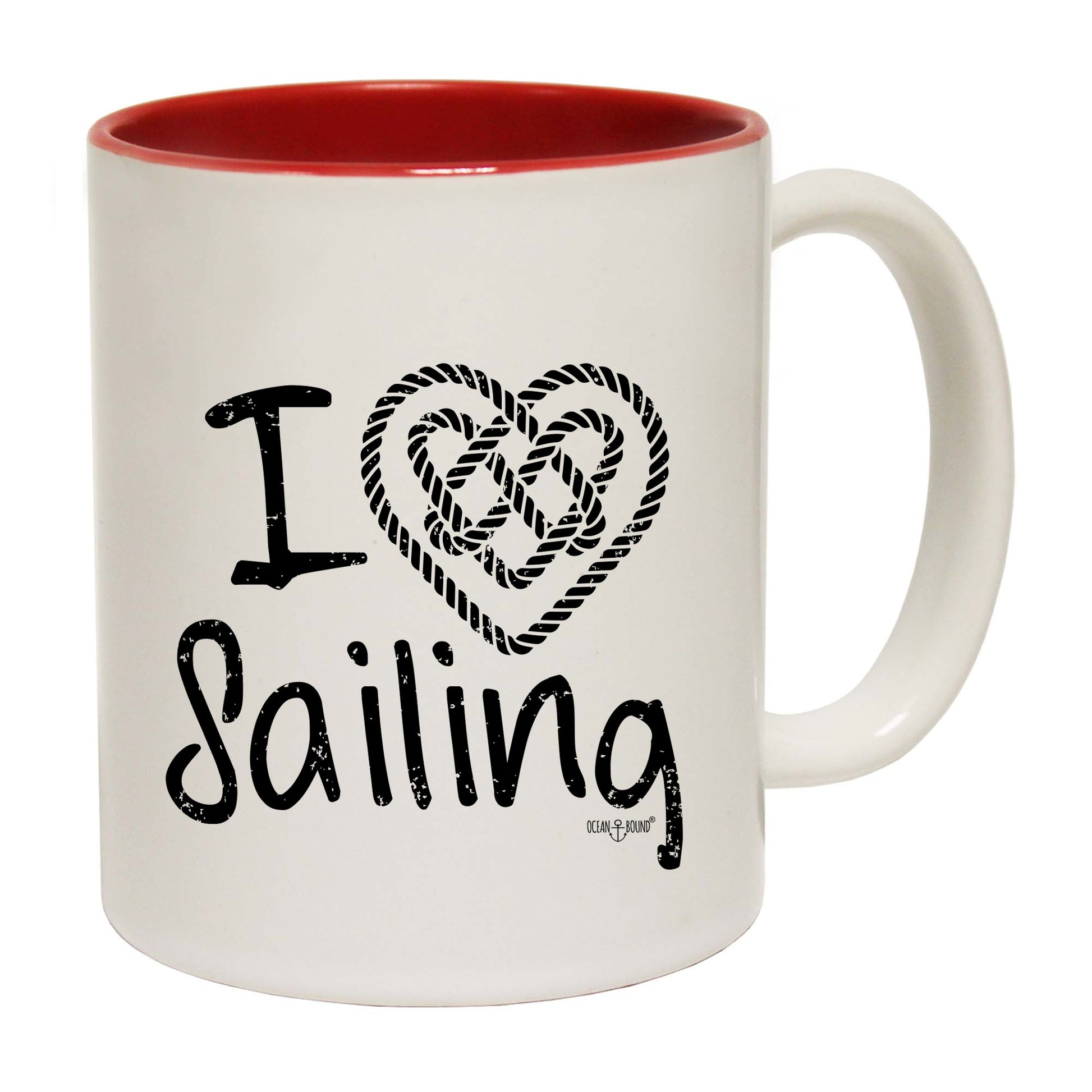 Ob I Love Sailing - Funny Coffee Mug