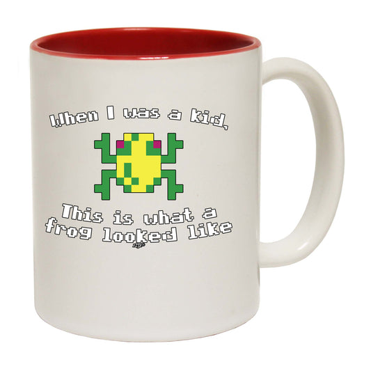 When Was A Kid This Is What A Frog Looked Like - Funny Coffee Mug