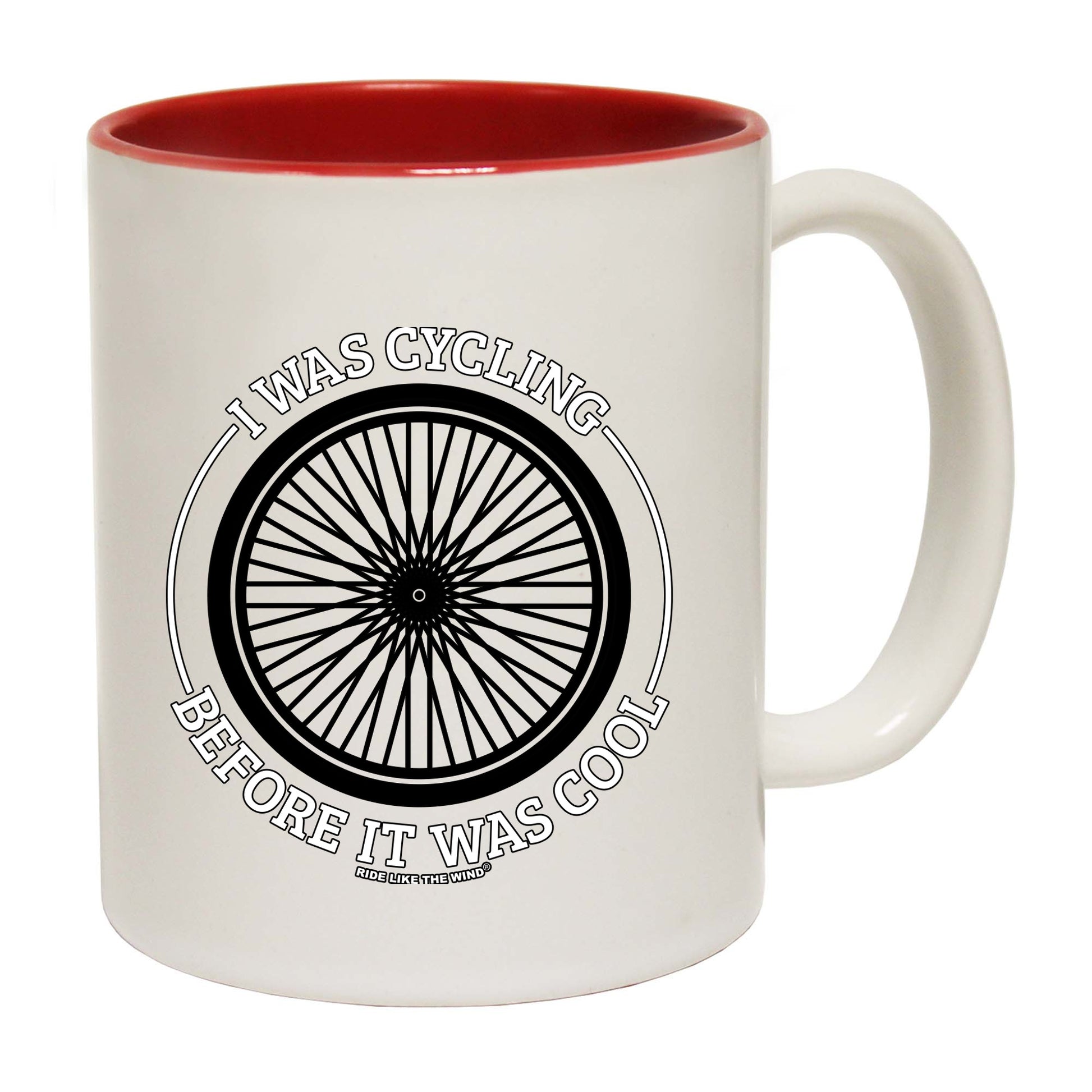 Rltw Wheel I Was Cycling Before It Was Cool - Funny Coffee Mug