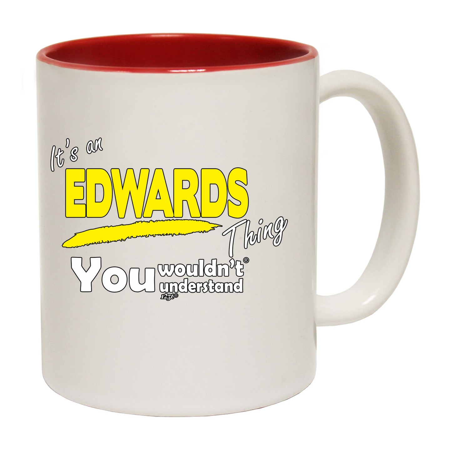 Edwards V1 Surname Thing - Funny Coffee Mug