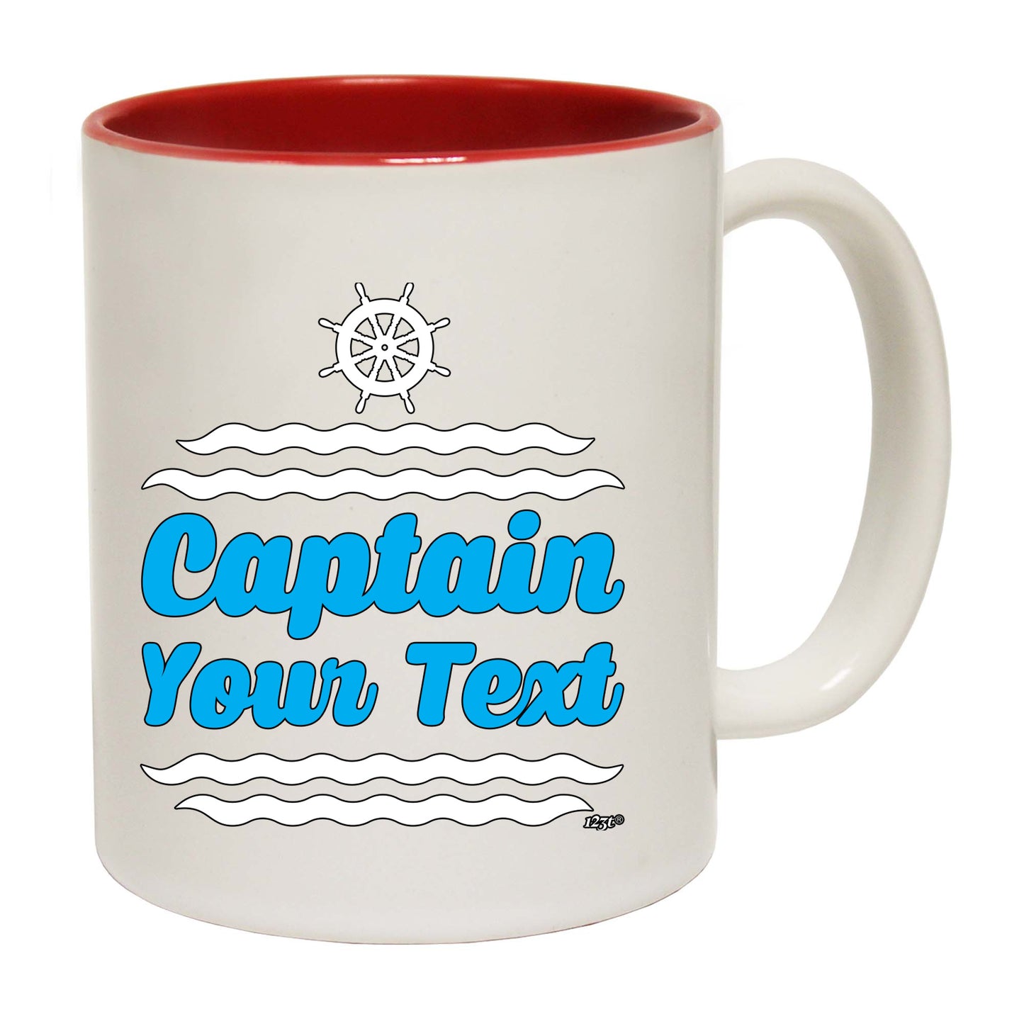 Captain Your Text Personalised - Funny Coffee Mug