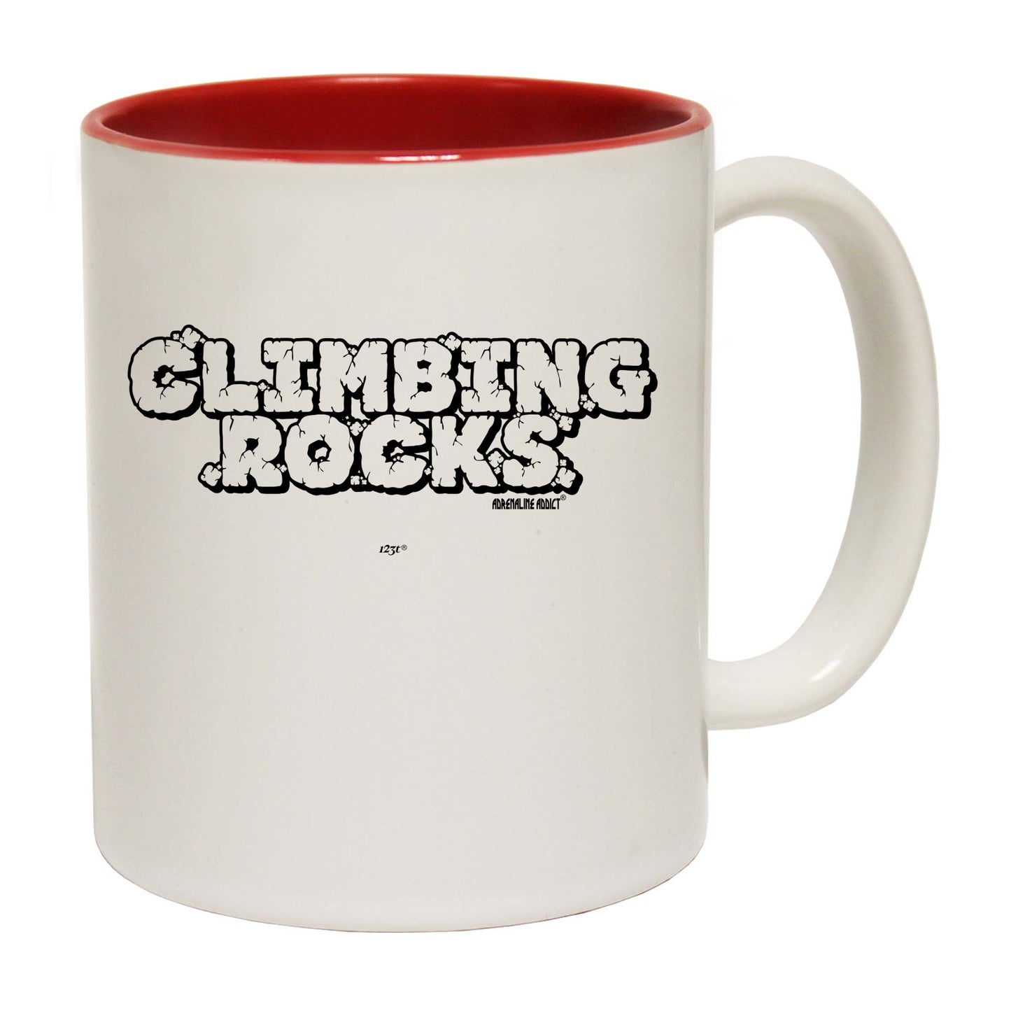 Aa Climbing Rocks - Funny Coffee Mug