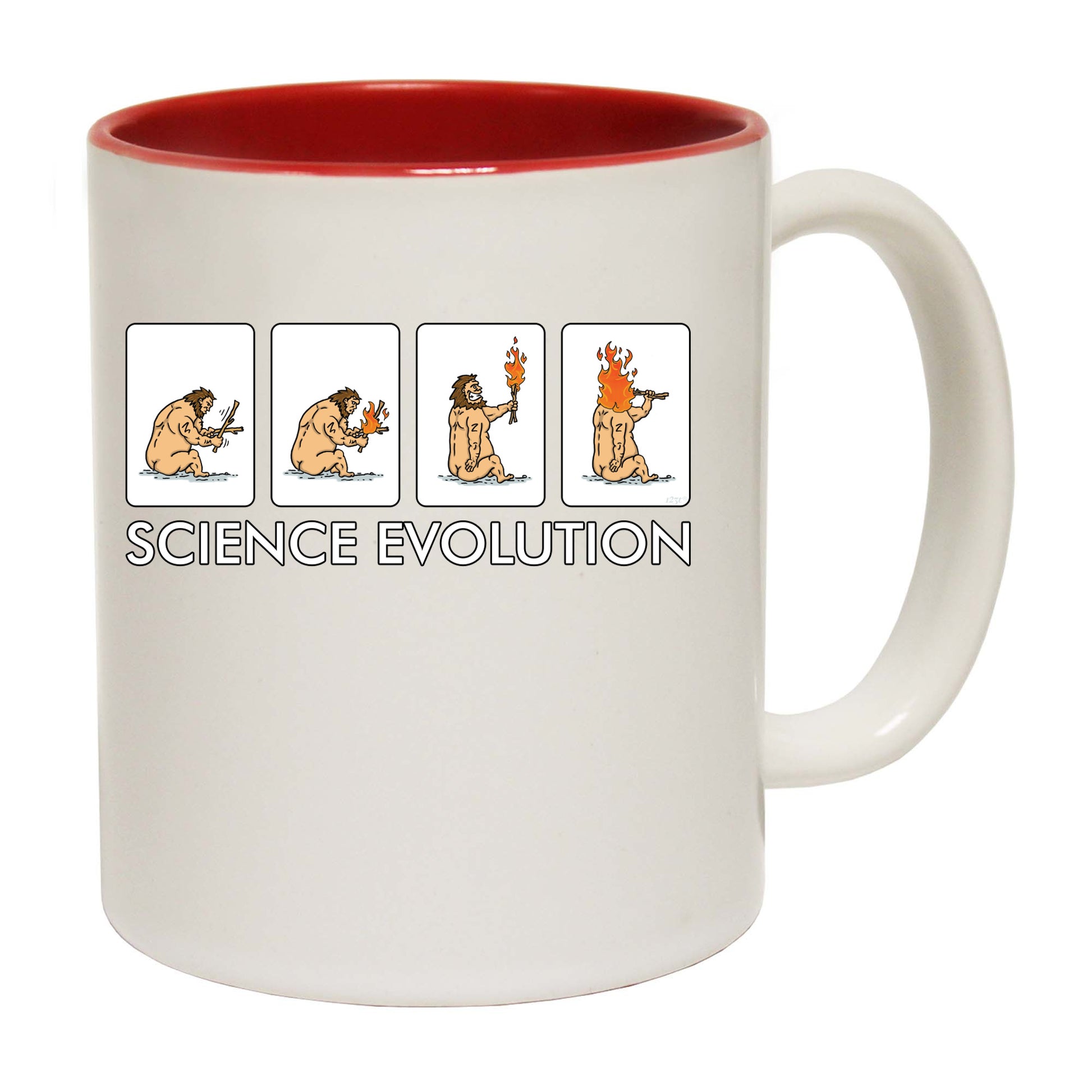 Science Evolution - Funny Coffee Mug