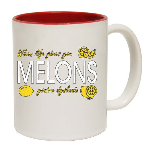 When Life Gives You Melons - Funny Coffee Mug