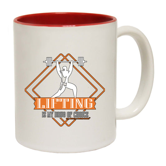 Swps Drug Of Choice Lifting - Funny Coffee Mug