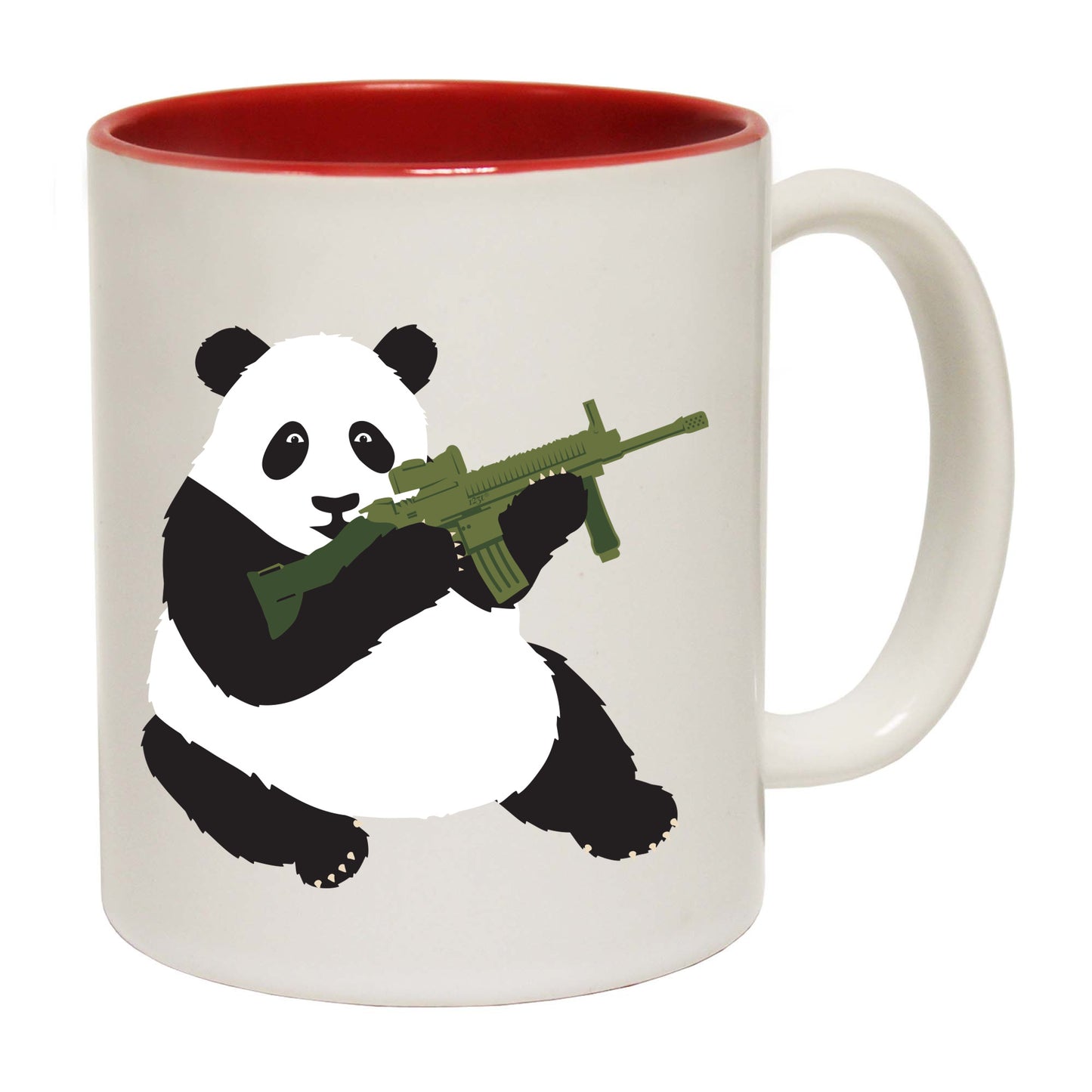 Armed Panda - Funny Coffee Mug