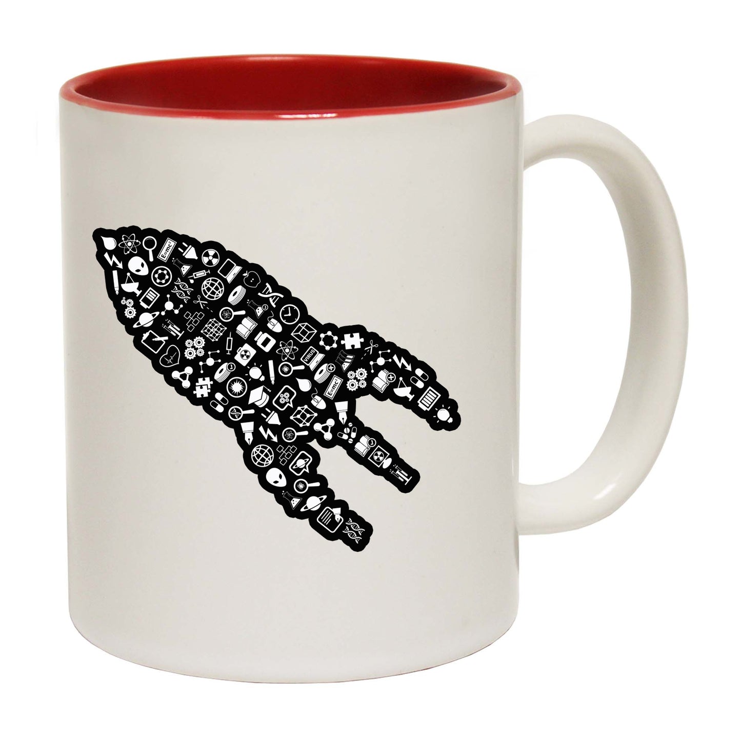 Rocket Ship Science - Funny Coffee Mug
