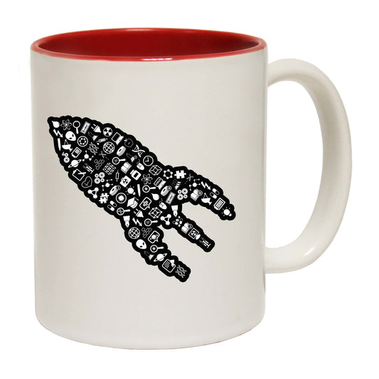 Rocket Ship Science - Funny Coffee Mug