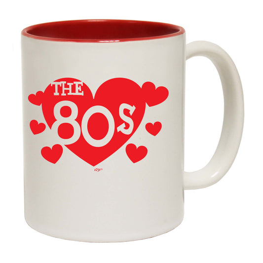 The 80S Red Heart - Funny Coffee Mug