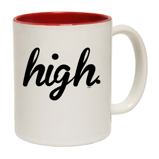 High - Funny Coffee Mug