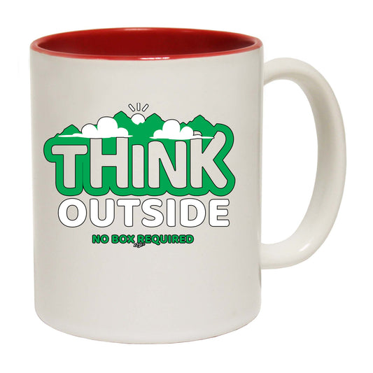 Think Outside No Box Required - Funny Coffee Mug