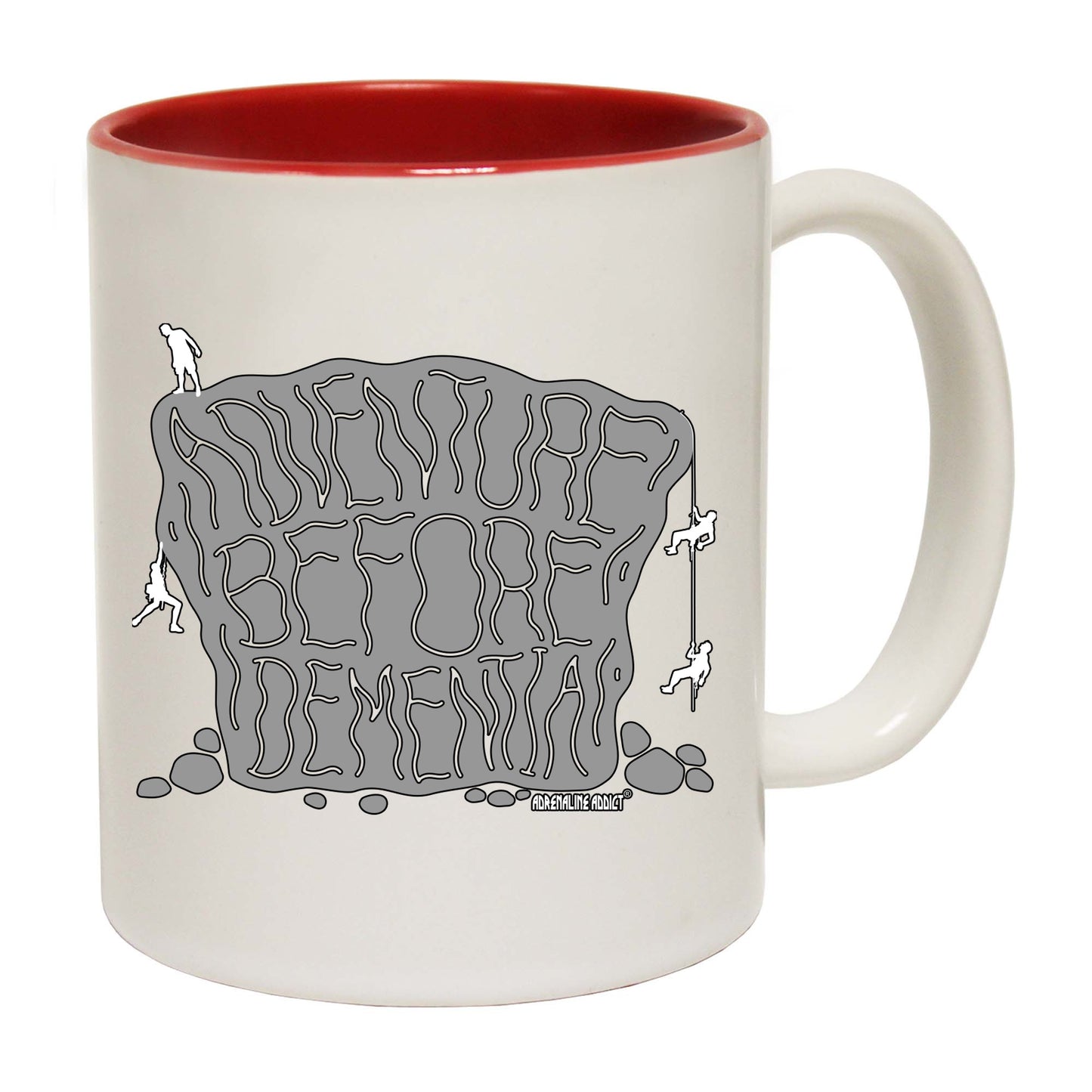 Aa Adventure Before Dementia Rock Climber - Funny Coffee Mug