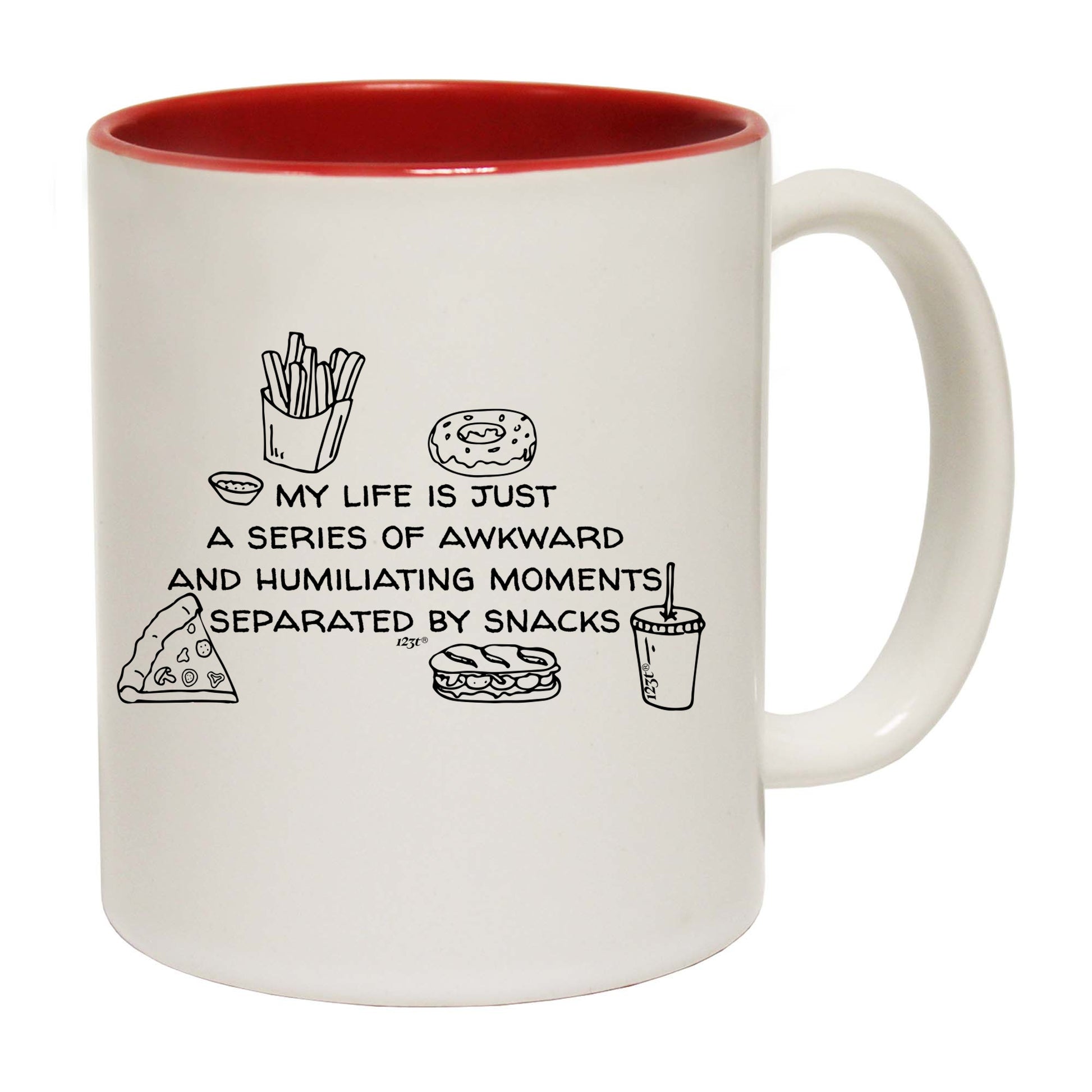 My Life Is Just A Series Of Awkward And Humiliating Snacks - Funny Coffee Mug