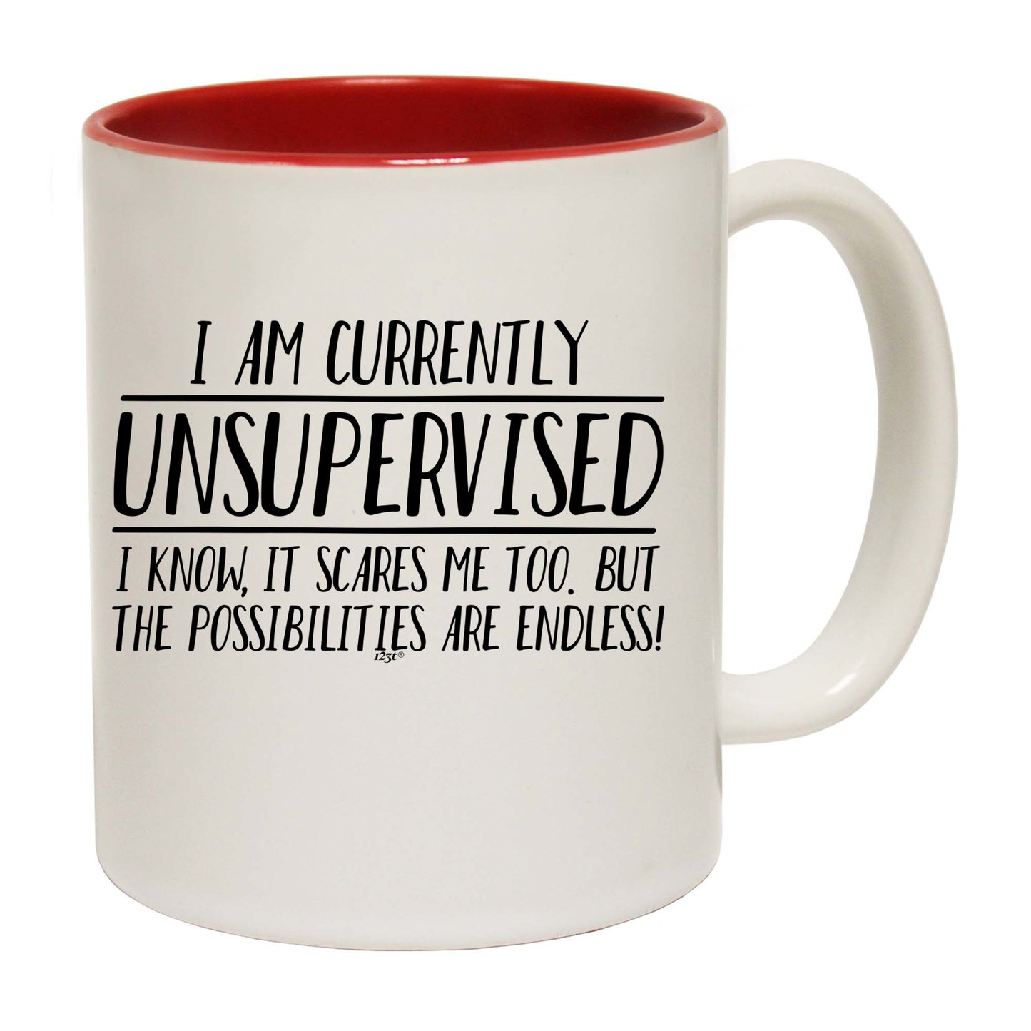 Currently Unsupervised Possisilities Endless - Funny Coffee Mug