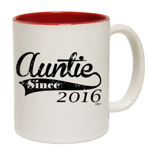 Auntie Since 2016 - Funny Coffee Mug